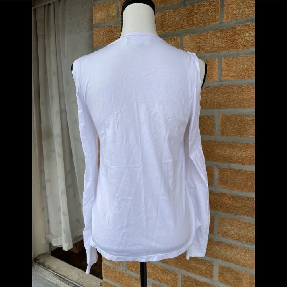 Robert Rodriguez cold shoulder tee size medium - Image 6