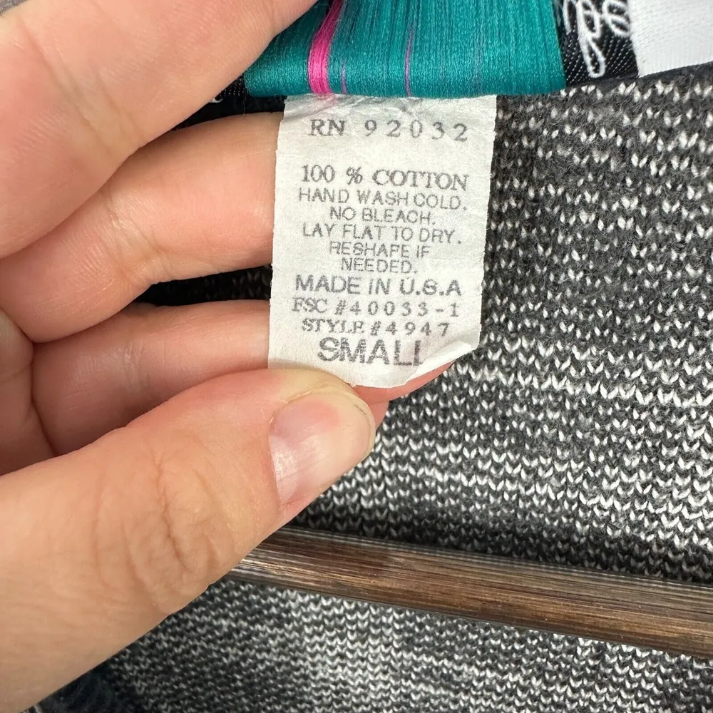 Diane‎ Von Furstenberg Cardigan Women S Plaid Retro Preppy Grunge 90s Academia - Image 4