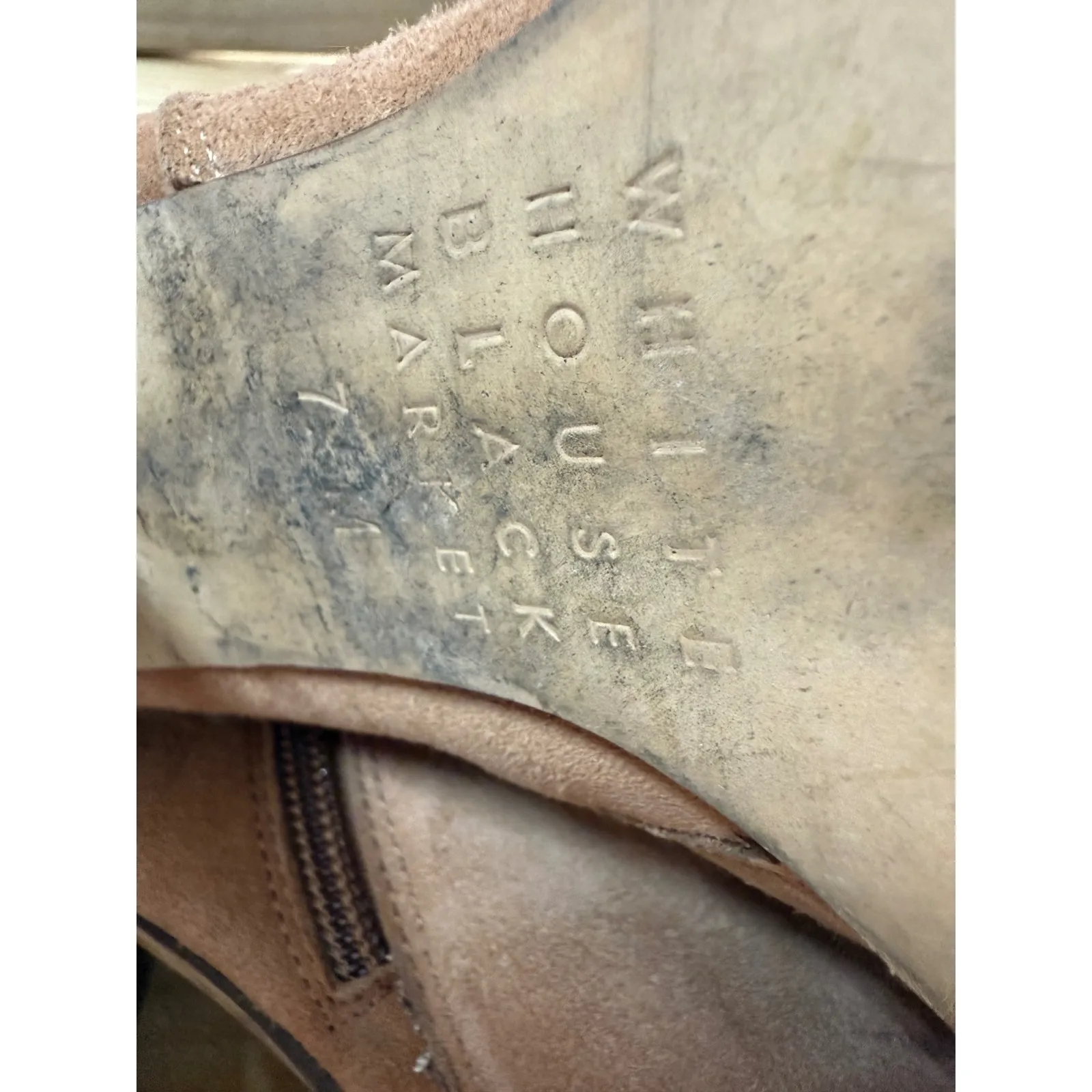 White House Black Market Brown Booties Size 8 Women's Herled Boots - Image 7