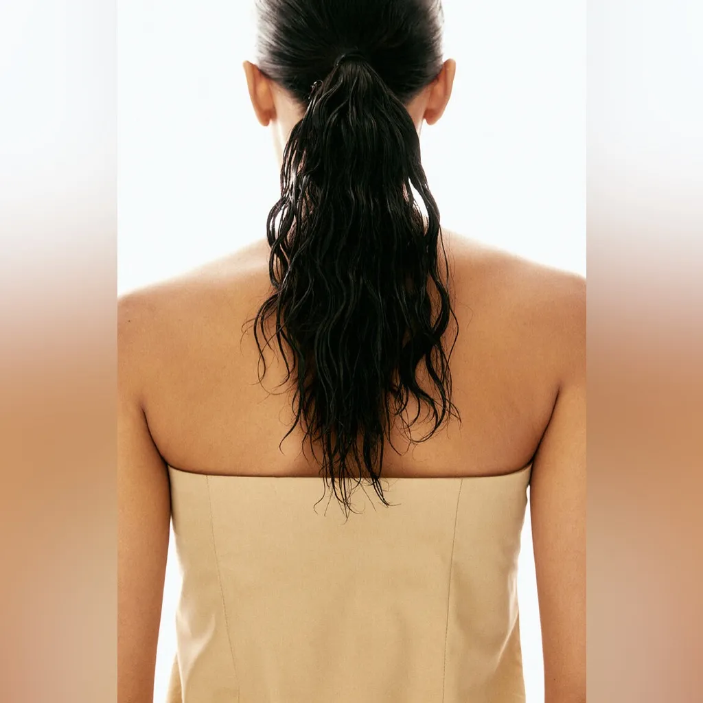 h&m button-front bandeau top - Image 2