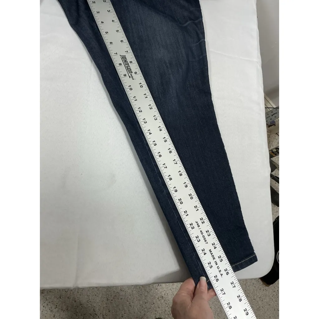 Womans Roz & Ali Woman Blue Jeans 18 Ankle - Image 7