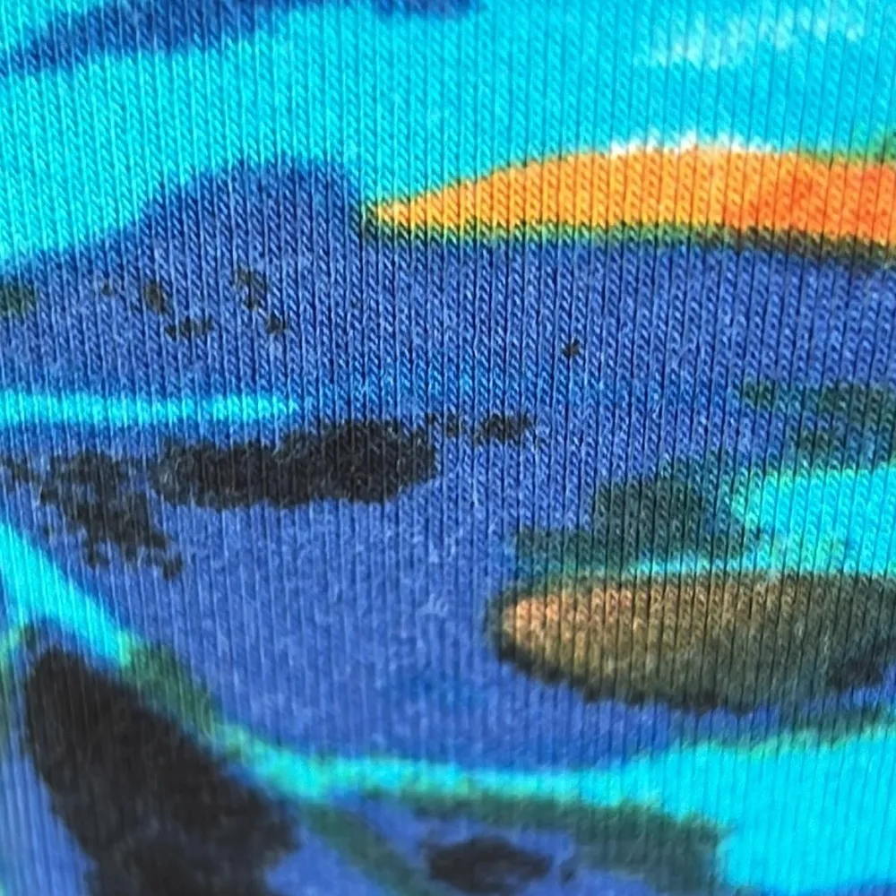 Cupio Sharkbite Hem Tropical Dress - Image 6