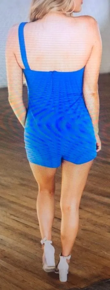 These Three Boutique One Shoulder Romper  - Image 2