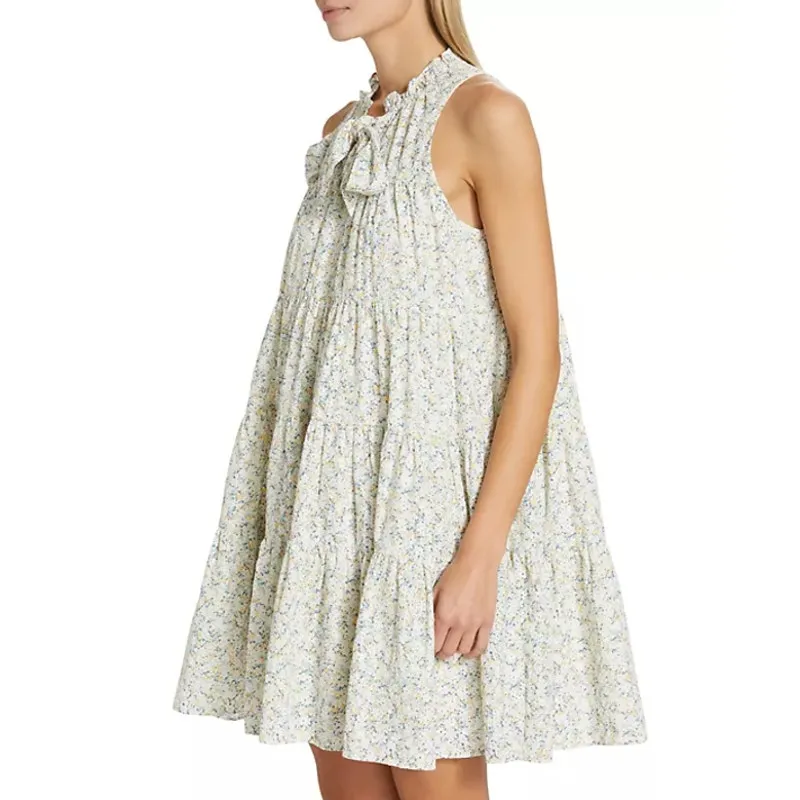 NWT En Saison Sz M Orielle Floral Tie - Image 2