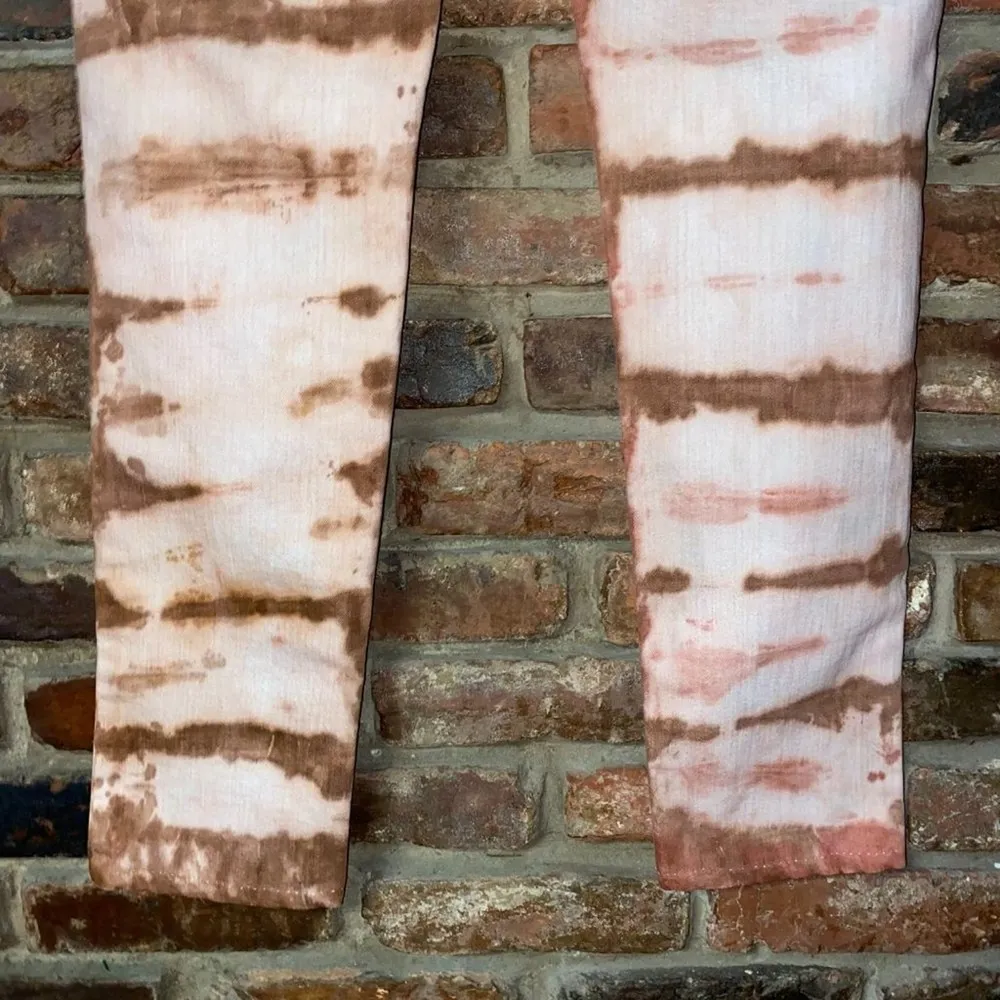 7 For All Mankind Custom Tie Dye Skinny Jeans 30 - Image 9