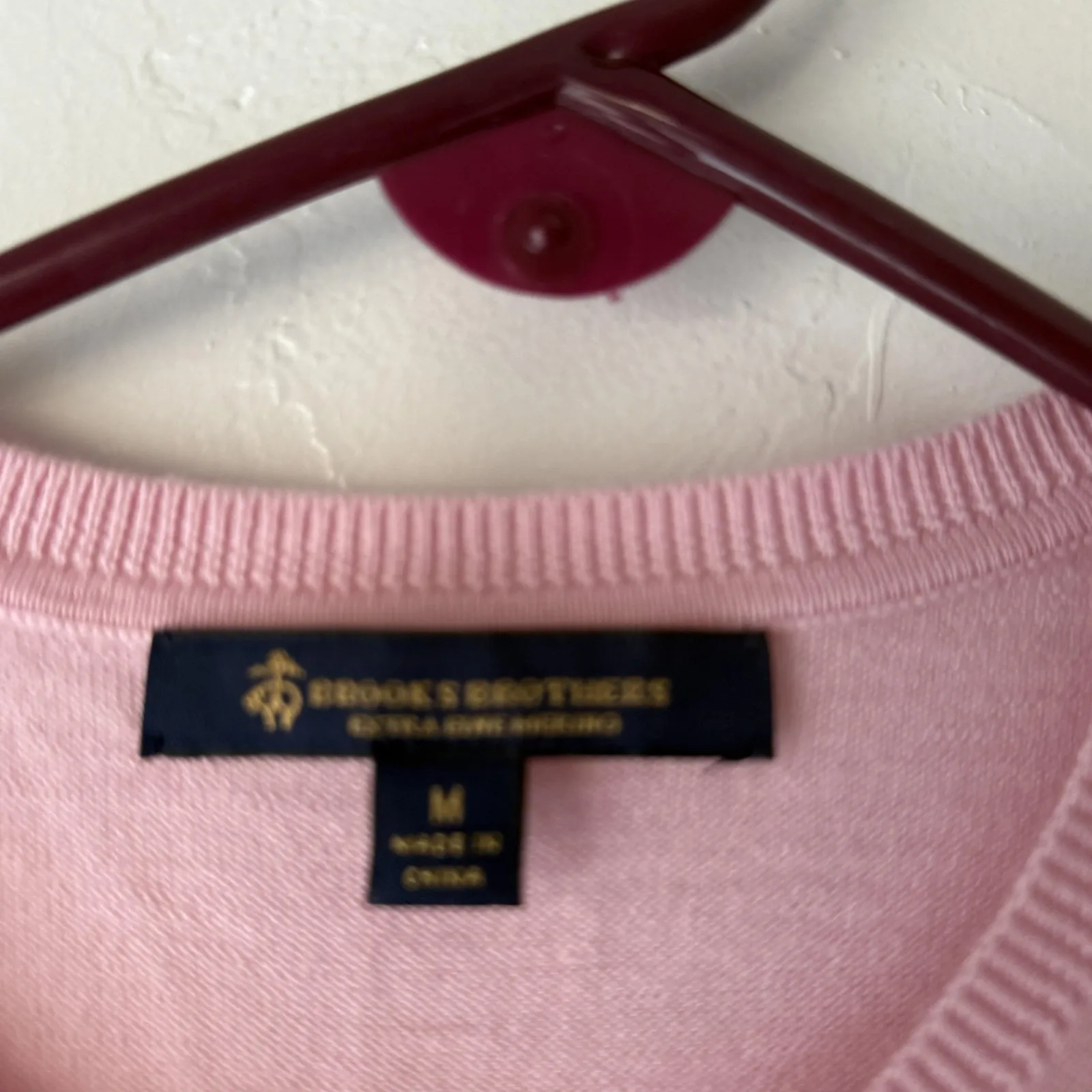 Brooks Brothers Sweater Coquette Medium Merino Wool Cardigan Button Front Preppy - Image 4