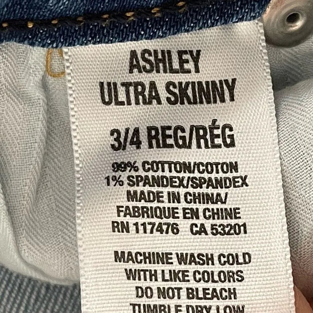 NWT Aeropostale Ashley Low Rise Ultra Skinny Jeans (Medium Wash) - 3/4 - Image 9
