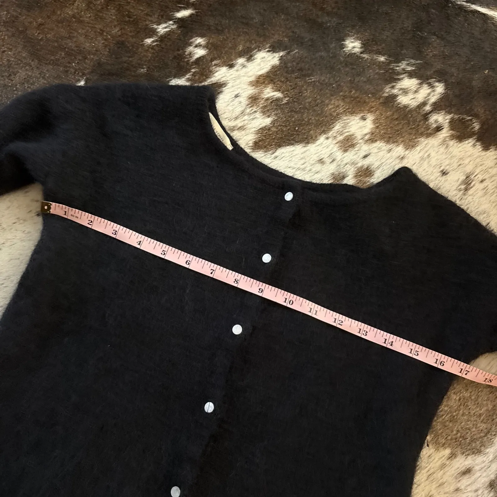 SEZANE Gaspard Cardigan Mohair Alpaca Blend Size Small - Image 6