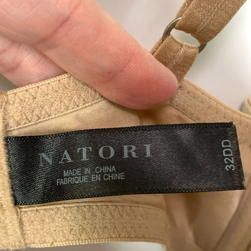 Natori Women's Underwired Padded Push Up Bra Brown Size 32DD - Image 3