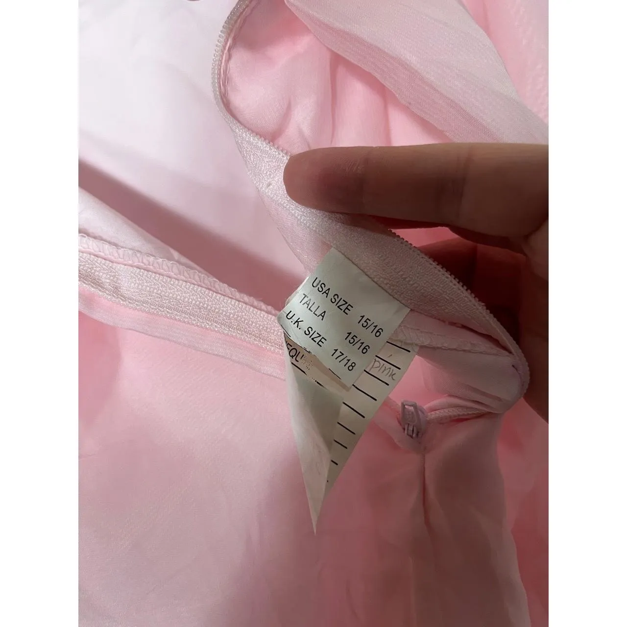 PINK Skirt‎ Womens Size 15/16 Pink Maxi Sheer Flowy Pleated Feminine - Image 5