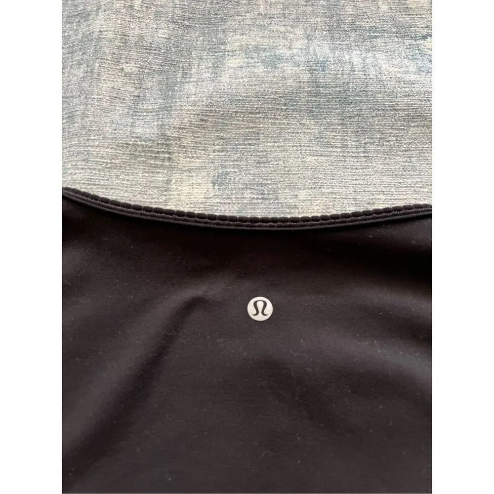 Lululemon Black Full Freedom Long Sleeve Wrap Top Size 8 - Image 5