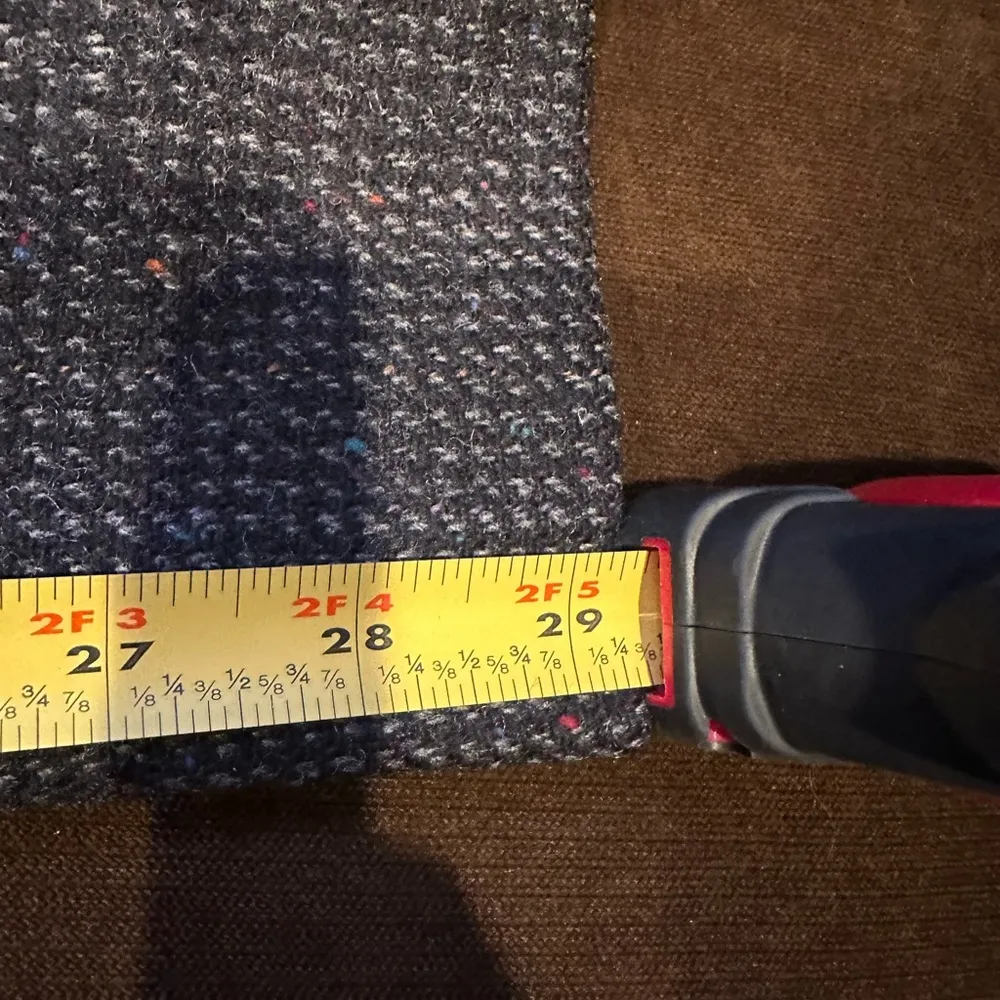 Barry Bricken Sport Black Gray Multi Color 100% Virgin Wool Dress Pants … Size M - Image 16