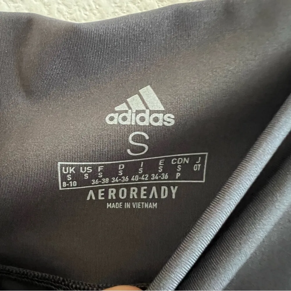 Adidas Aero Ready Gray Active Legging Small - Image 6
