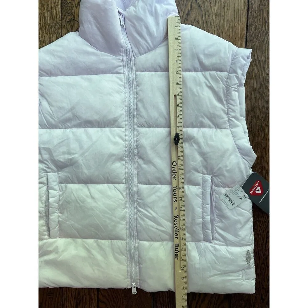 FP Movement In A Bubble Puffer Oversized Vest Rose Quartz Pink Womens Small - Image 5