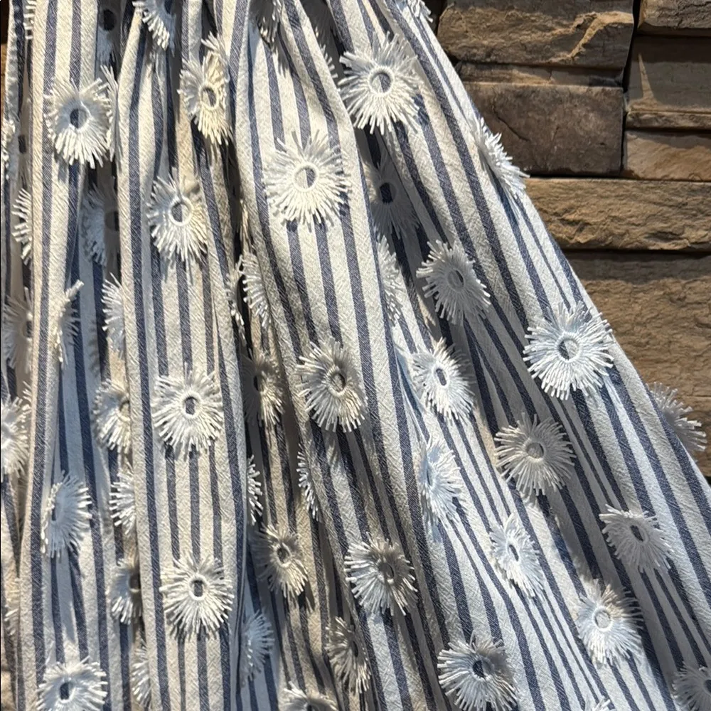 Roller Rabbit Daisy Stripe Dhara Top NWT Sz XL - Image 3