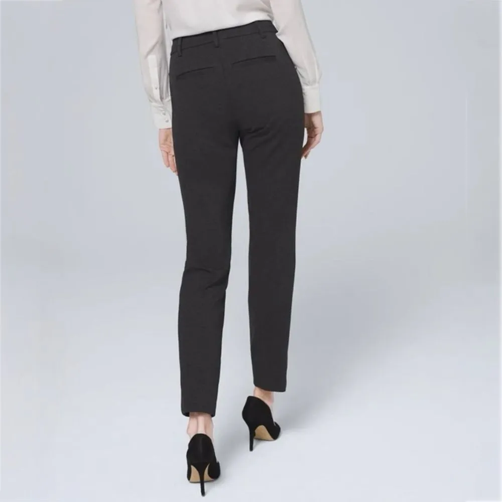 White House Black Market | WHBM Effortless Tapered Ankle Pants in Charcoal - 6 - Image 2