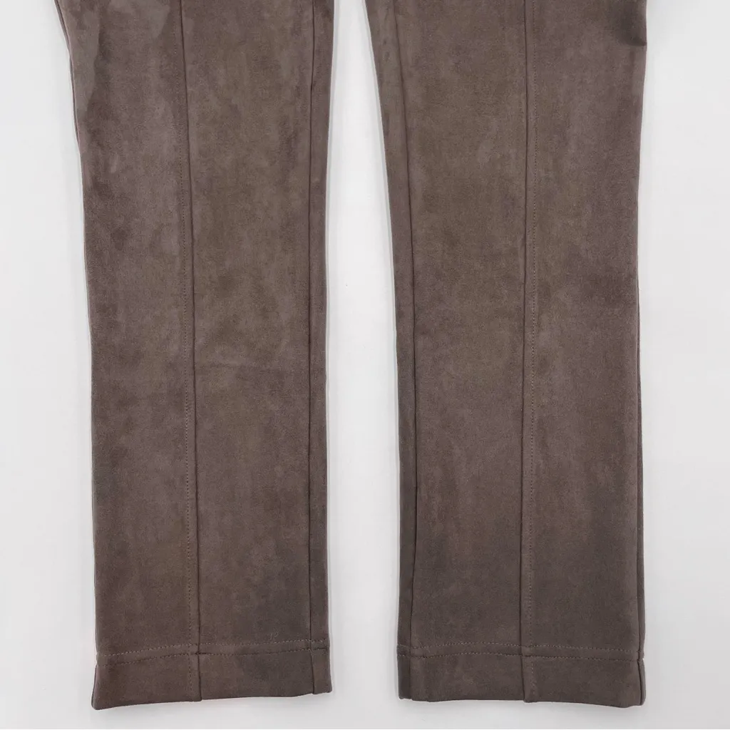 Andrew Marc Faux‎ Suede Pants Stretch Slim Fit Super Soft Pull-On Style Office - Image 6
