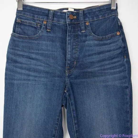 NEW Madewell Curvy‎ High-Rise Skinny Jeans in Lanette Wash, 26 - Image 4