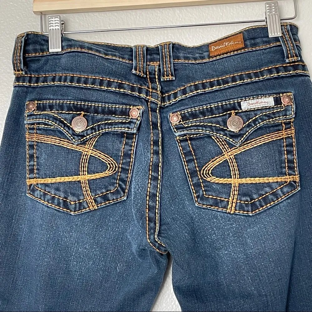 David Kahn Straight Leg Blue Denim Jeans Size 29 - Image 6