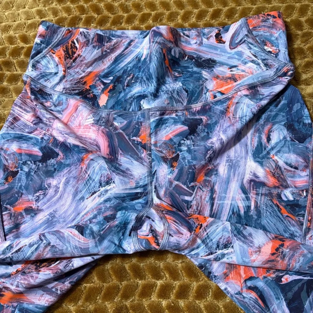 NWOT Lululemon Base Pace HR Tight 25" Purple Multi Running Leggings Size 10 - Image 9