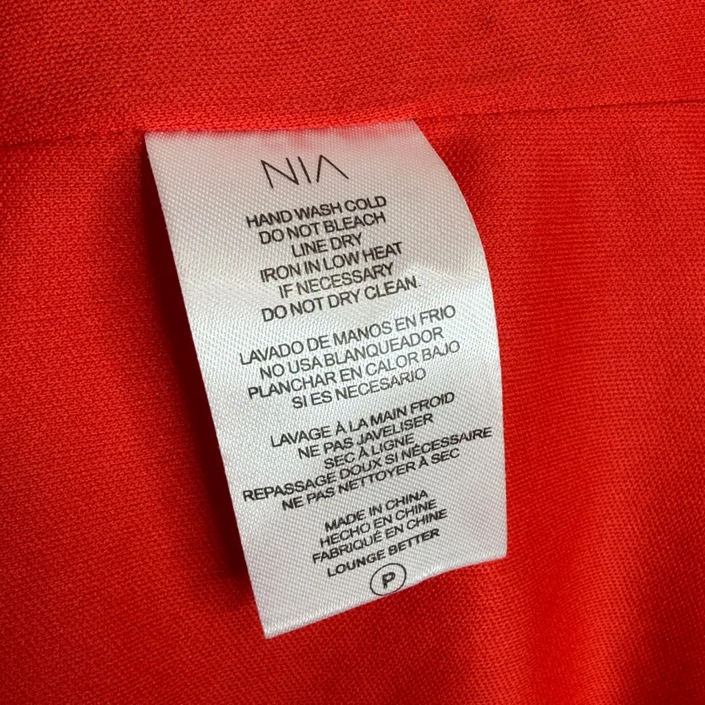 Nia The Label Amore Dress Mini Red. Size L Red - Image 8