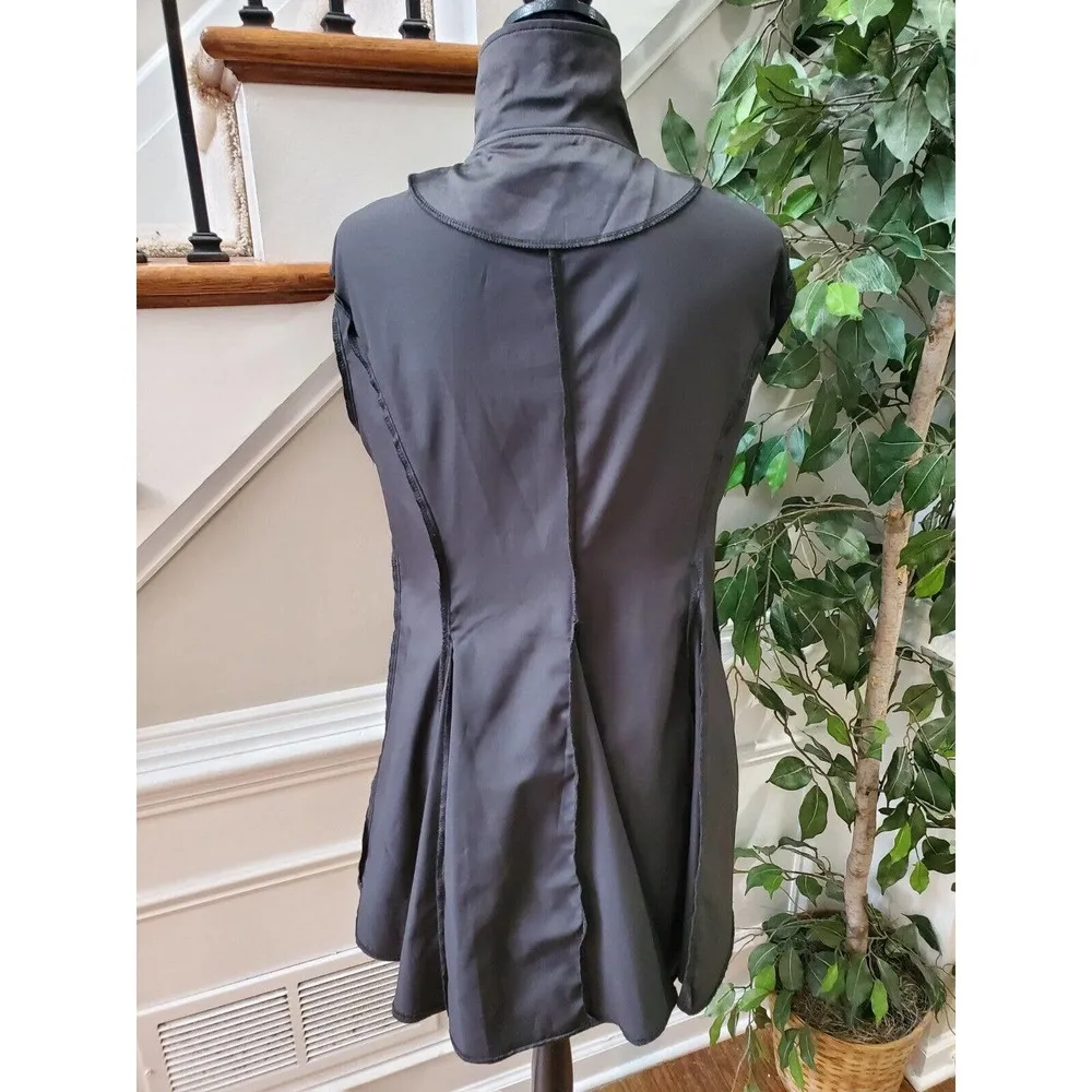 Dominion Women Black Long Sleeve Casual Front Full Zipper Jacket Blazer Size XL - Image 9