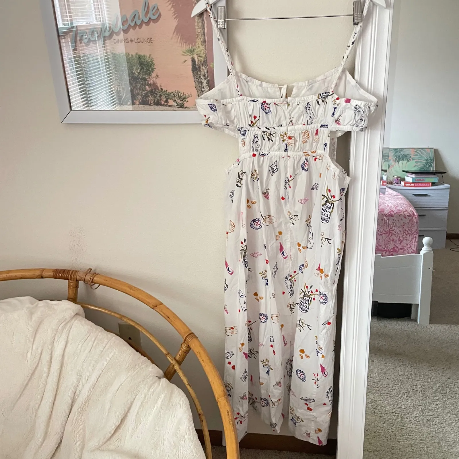 Madewell x Lisa Says Gah Greek Icon Coastal Cutout Midi Dress - Image 6