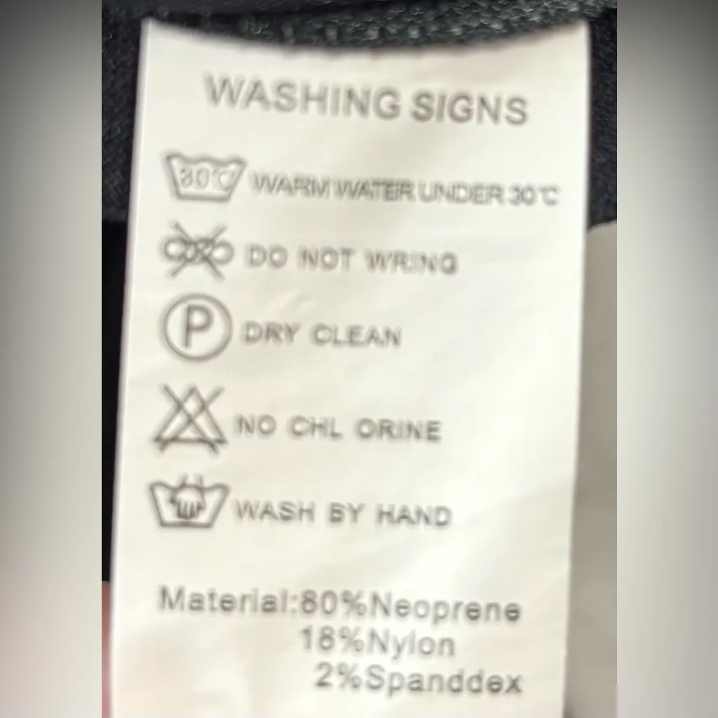 Lemorecn 14 Neoprene Scuba Colorblock Athletic Surf Beach Wetsuit Top Purple Size L - Image 8