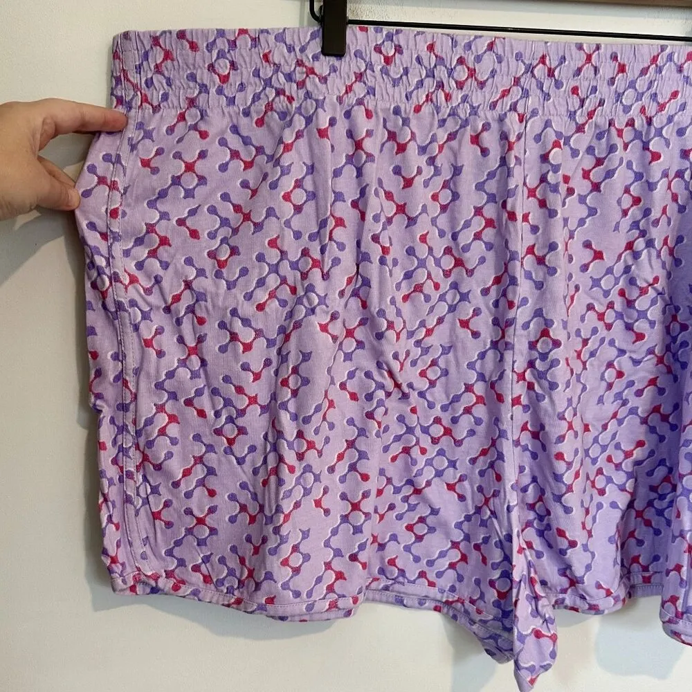 NWT Abound by Nordstrom Geo Print Pull On Organic Cotton Casual Shorts - 4X - Image 5