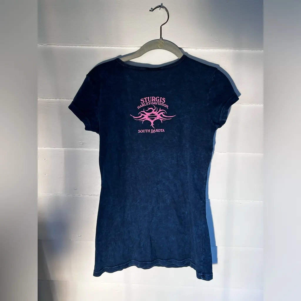 Harley Davidson Sturgis Rally Black Hills Rally T - Image 7