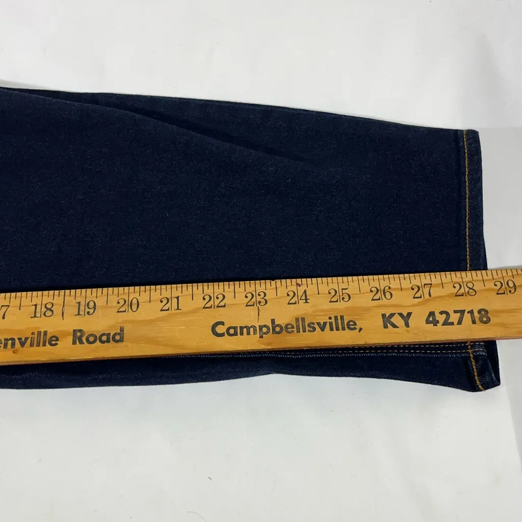 OLD NAVY MID RISE ROCKSTAR SKINNY‎ JEANS DARK WASH WOMENS SZ 28 NEWSOLD :  - Image 12