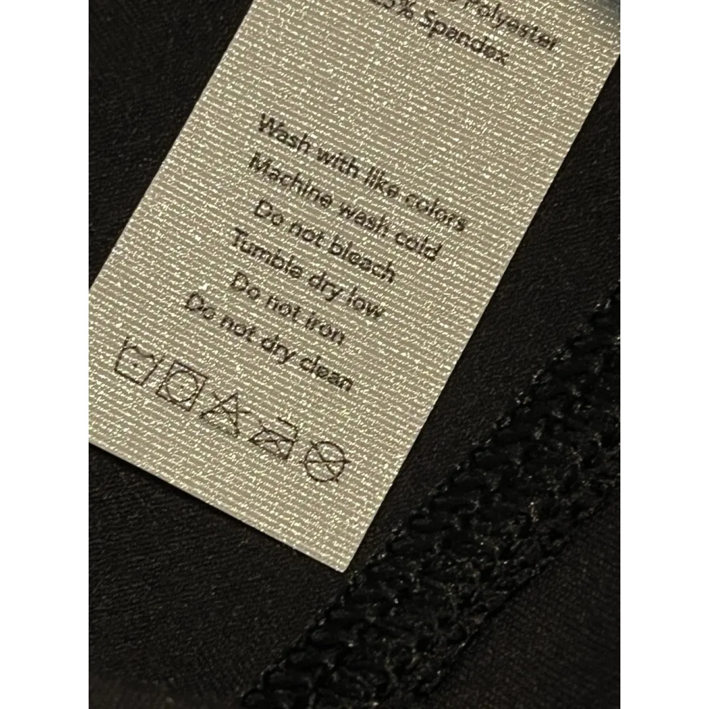 Colorfulkoala Leggings Women's Medium Black Dreamlux No Front Seam Workout Pants - Image 6