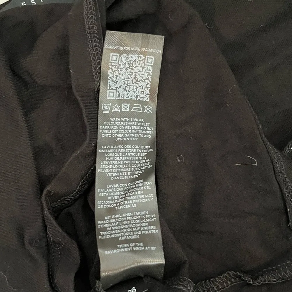 ASOS Design Dress Black Side Cut Out Long Sleeves Mini Dress Sz US 0 EUC - Image 9