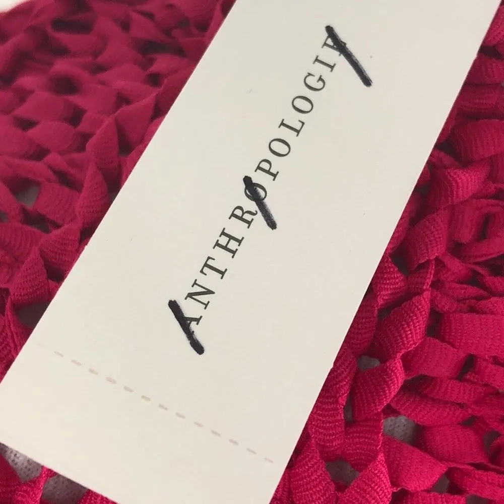 New Moth Anthropoligie Sleeveless Knit Sweater Pink Size XXS - Image 6