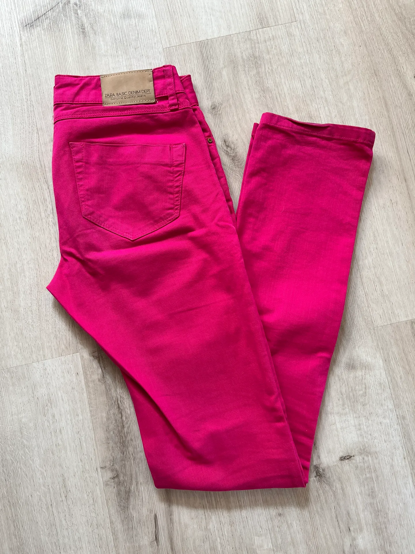 ZARA Hot Pink Jeans - Image 3