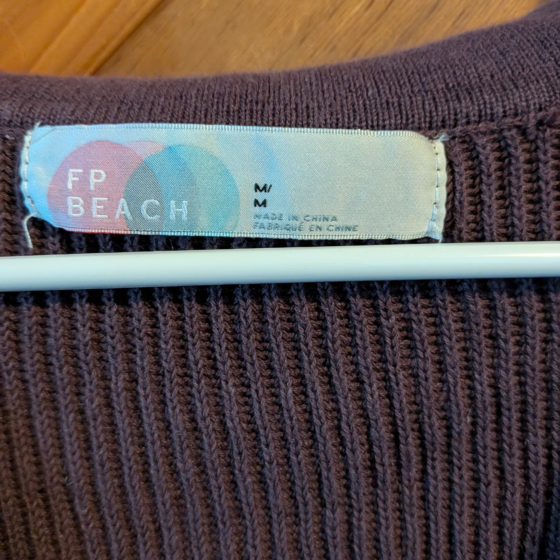 Free People Picnic Sweater Romper Withe Medium - Image 3