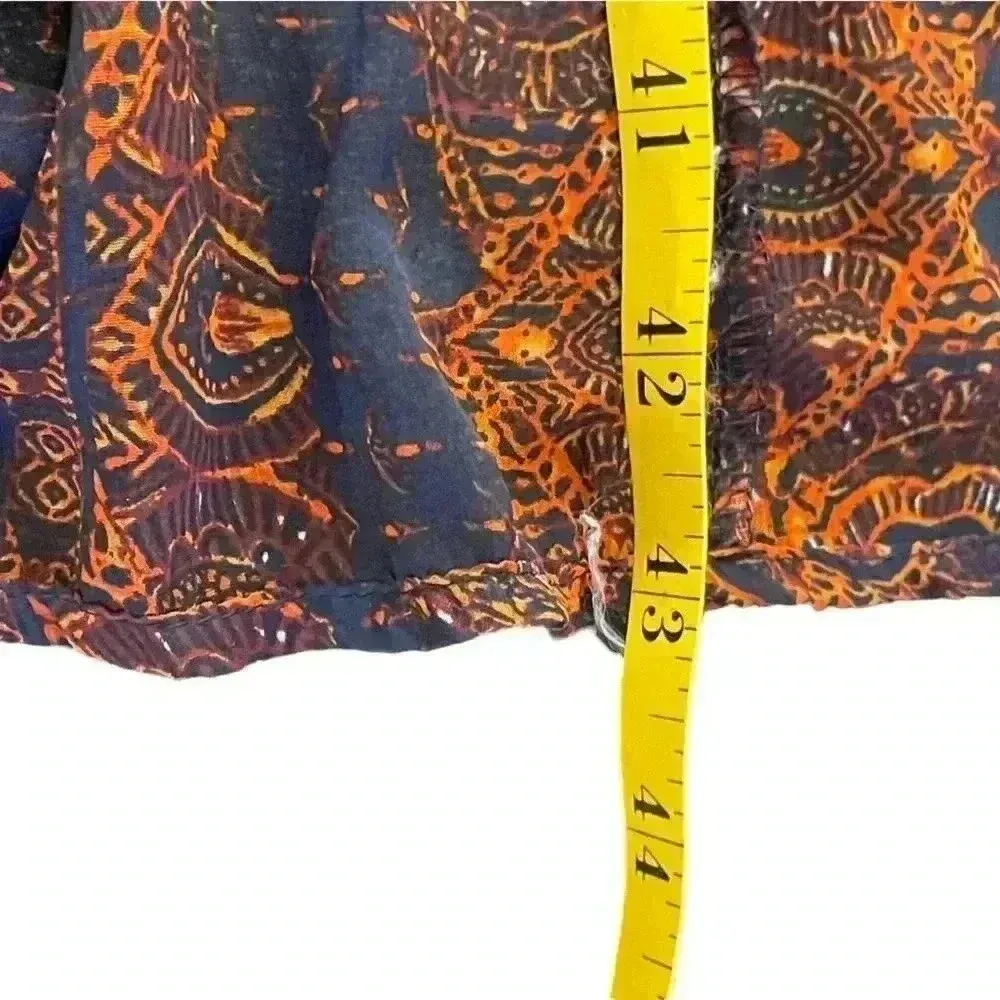 Abercrombie & Fitch Sleeveless Sheer Duster Overlay Boho Chic Fairy Grunge OS - Image 6