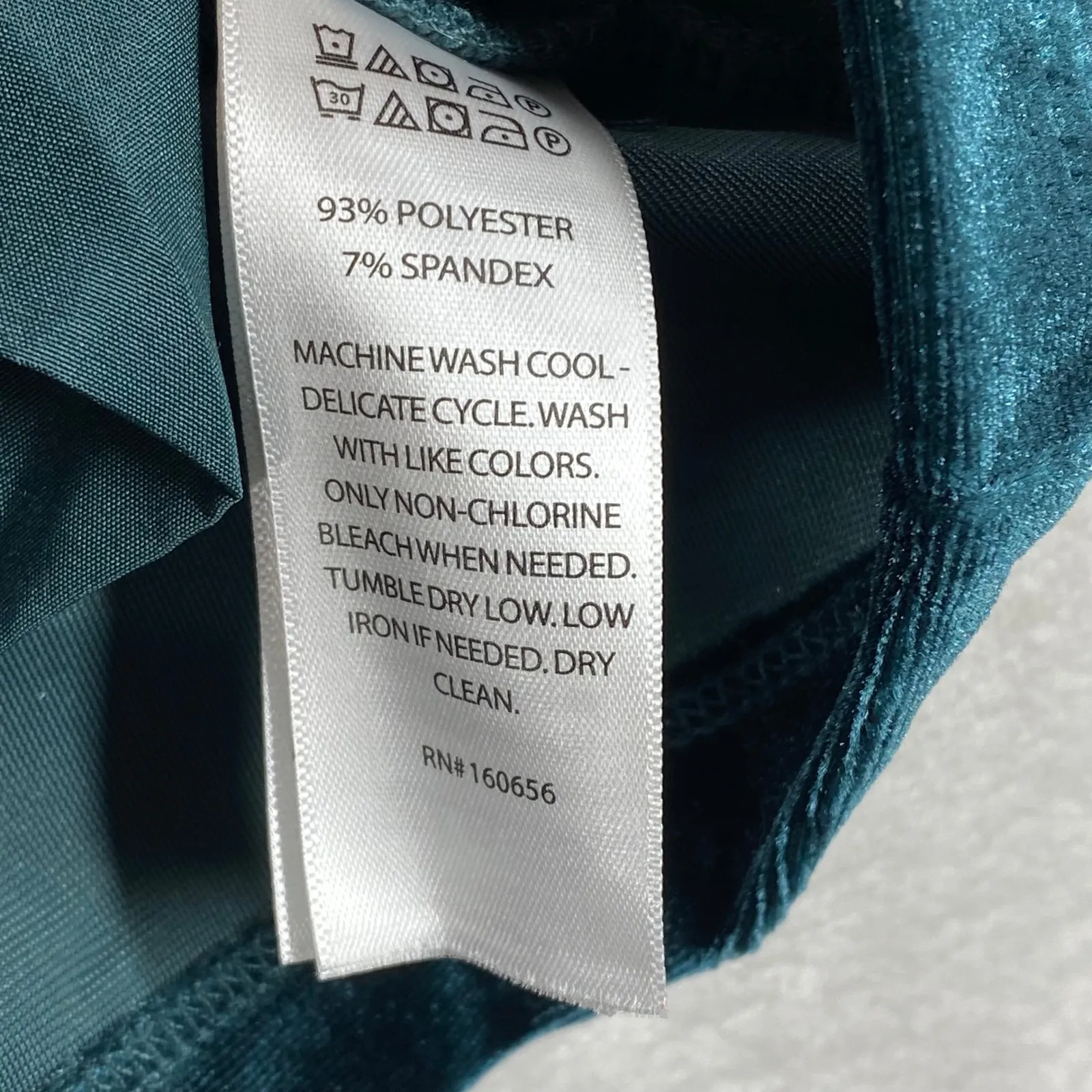 Sincerely Jules Velvet Blazer Shawl Collar One Button Career Jacket Size‎ M Green Size M - Image 3