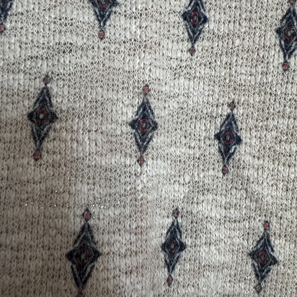 Ginger G Beige Boho Knit Tank Top - Image 5