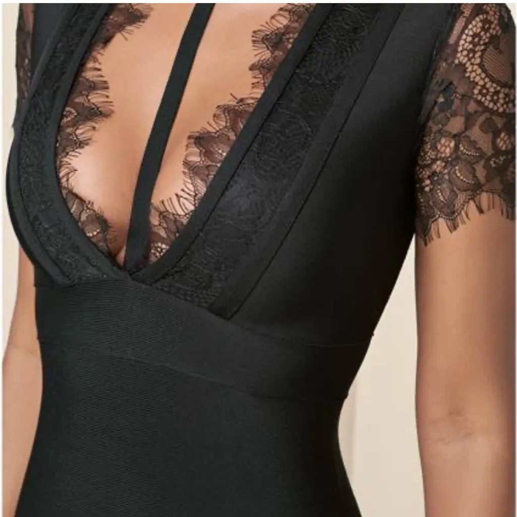 Venus harness dress Black Size L - Image 3