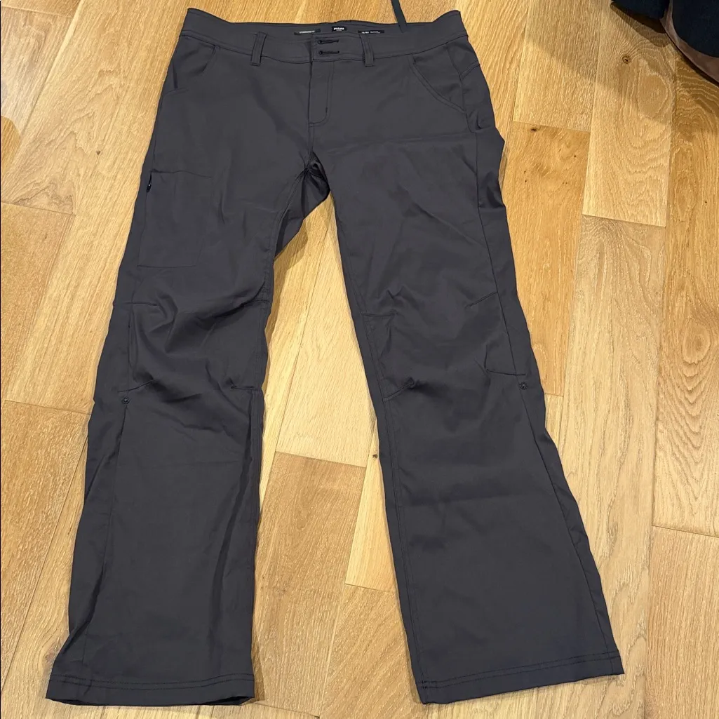 Prana womens Halle pant size 14 charcoal‎ color - Image 3