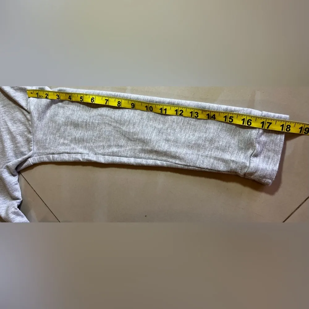 Disney Parks Epcot Paris Long Sleeve, Size XL Mikey, Minnie gray T-shirt  cotton - Image 12