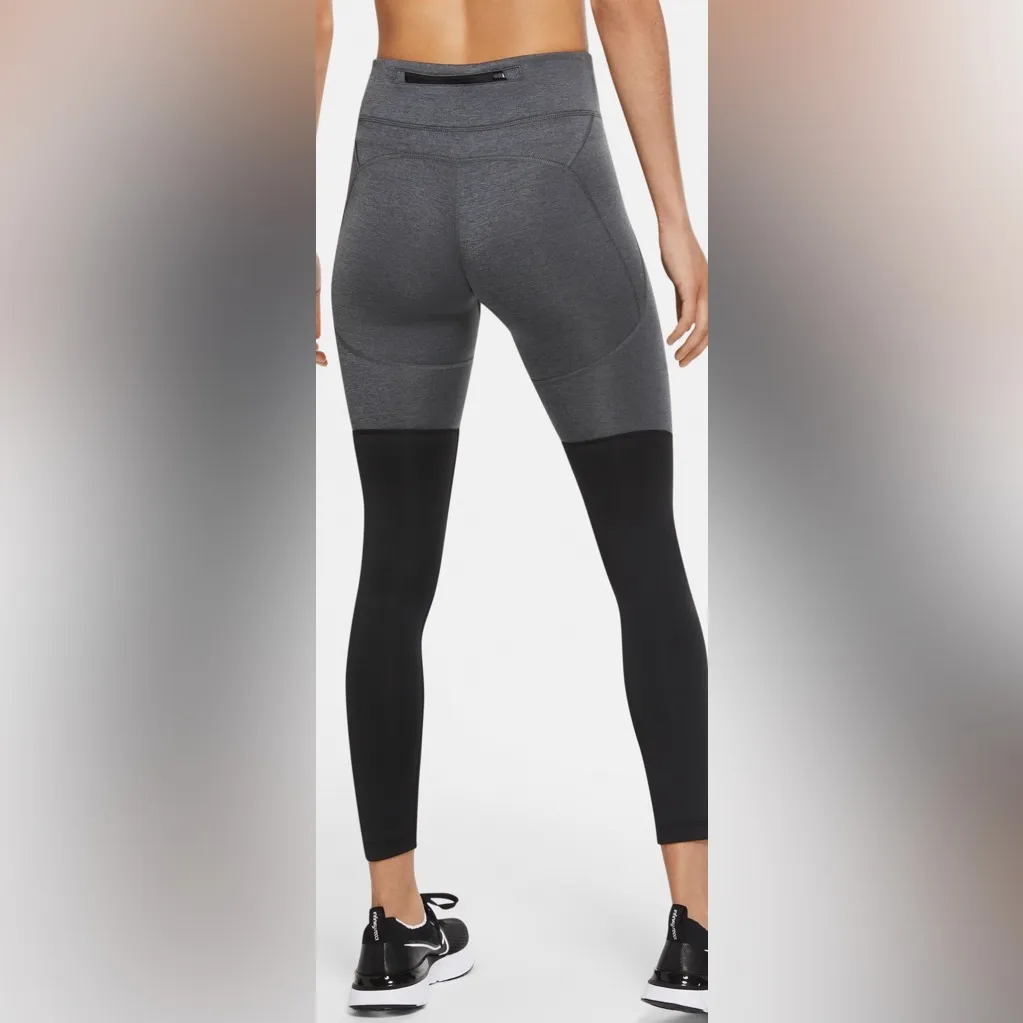 Nike Tight Fit Mid Rise Full Length Dri Fit Running Tights NWT Size Small - Image 3