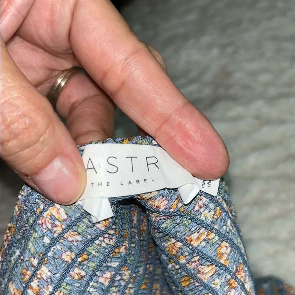 Astr Blue and Orange Blouse - Image 7