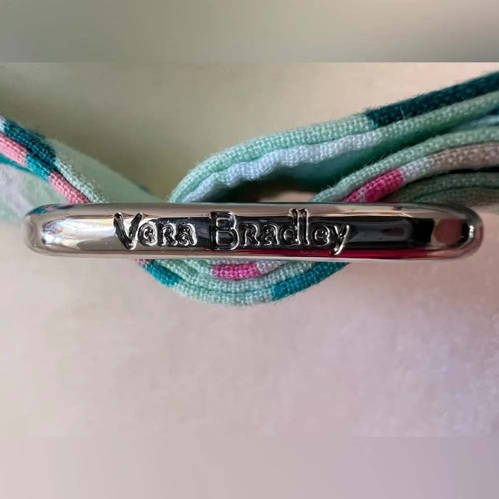 RETIRED:  | Mint Flowers pattern medium size crossbody purse - Image 16