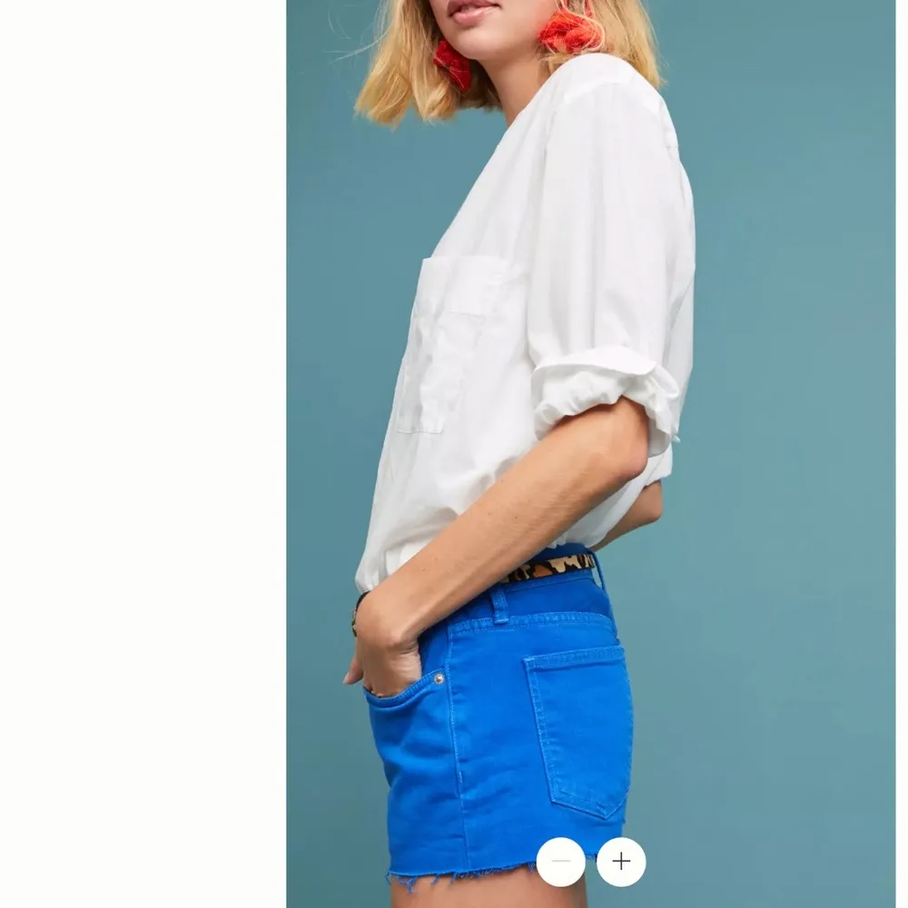 Boyfriend Denim Shorts - Image 3