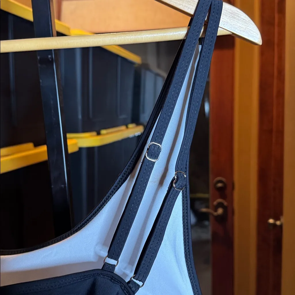 Aqua Eve Black Flounce Bikini with High Waisted Leopard Print Bottoms Size 3XL - Image 5