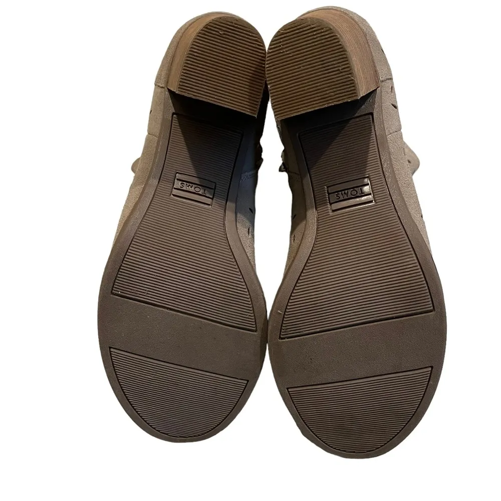 TOMS Majorca Perforated Suede Bootie, Sz 8 - Image 12
