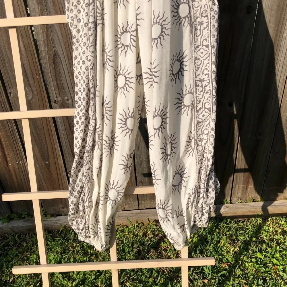 UO Out From Under Hollis Lounge Jumpsuit Harem Leg S - Image 12