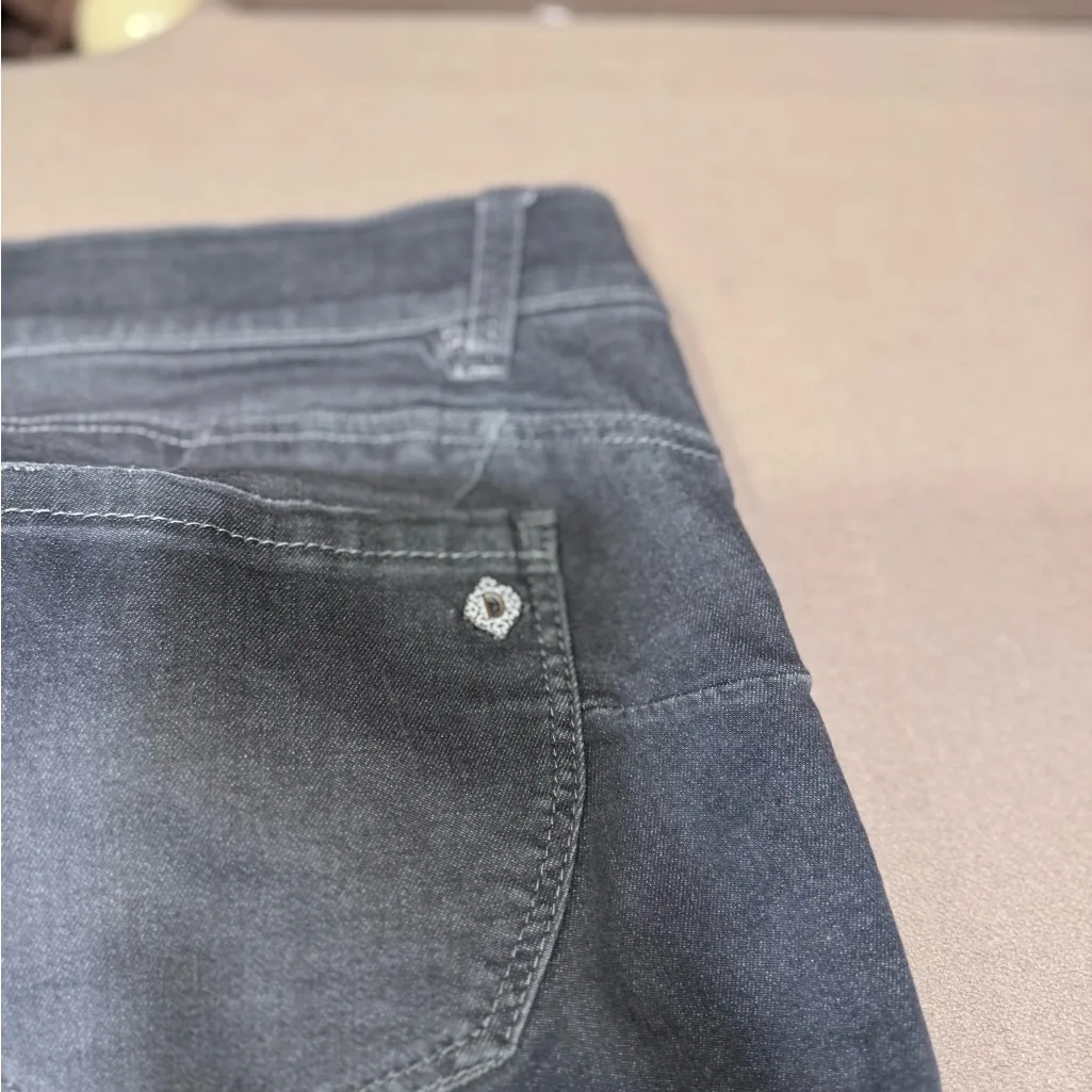 Democracy “Ab” Solution Charcoal Skinny Jeans - Image 7